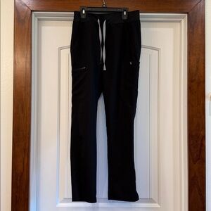 Figs Black High Waisted Yola